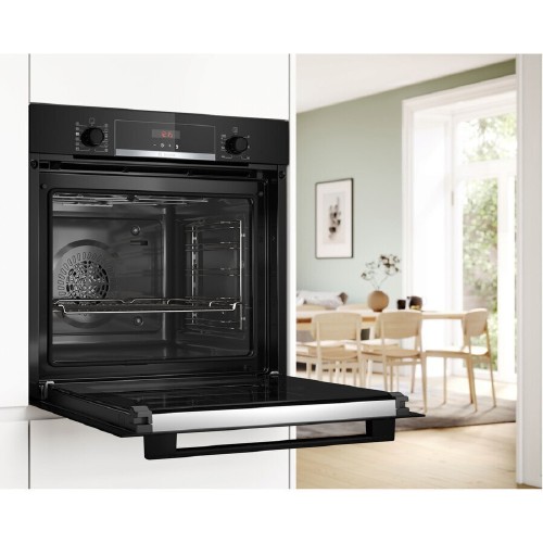 ΦΟΥΡΝΟΣ ΕΝΤΟΙΧΙΖΟΜΕΝΟΣ ΑΝΩ ΠΑΓΚΟΥ BOSCH HQA574BB3 (71LT / A+ / BLACK / POP / ΑΤΜΟΥ / ΠΥΡΟΛΥΣΗ / Wi-Fi)